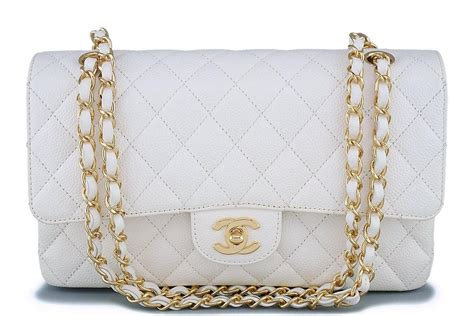 classic white chanel bag|chanel classic flap bag medium.